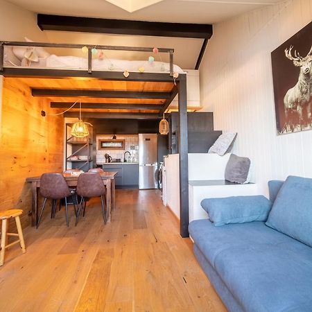 Appartement LE CERF - Duplex avec superbe vue montagne à Les Angles  Extérieur photo