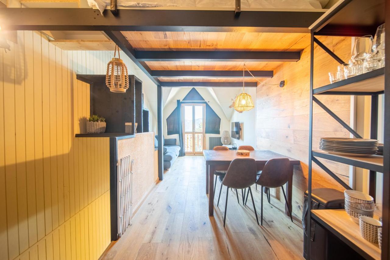 Appartement LE CERF - Duplex avec superbe vue montagne à Les Angles  Extérieur photo